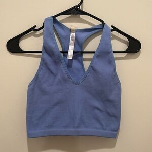 Free People Ribbed crop top